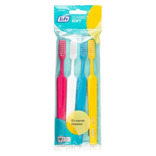 TePe Classic Soft Tandborste 4-pack