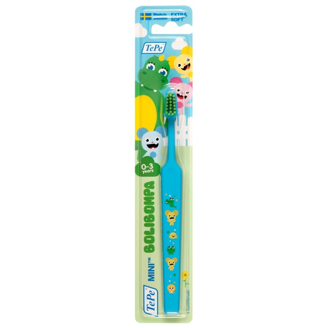 TePe Mini™ Bolibompa Extra Soft Tandborste 1-pack