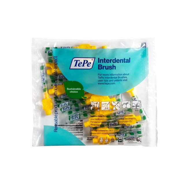 TePe Mellanrumsborste Gul 0,7 mm 20-pack