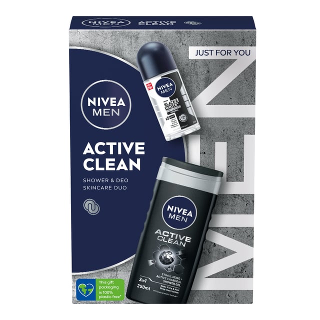 NIVEA MEN Giftpack Active Clean