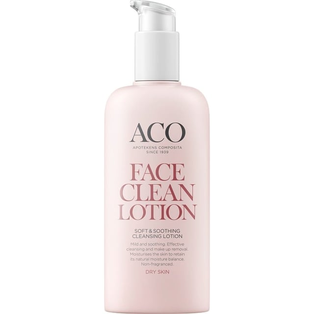 Aco Face Soft & Soothing Cleansing Lotion Ansiktsrengöring 200 ml