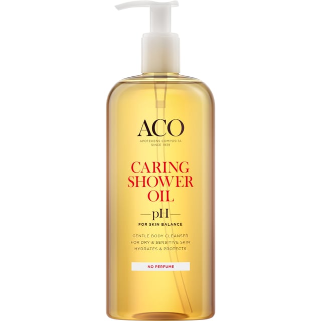 ACO Body Caring Shower Oil Duscholja Oparfymerad 400 ml