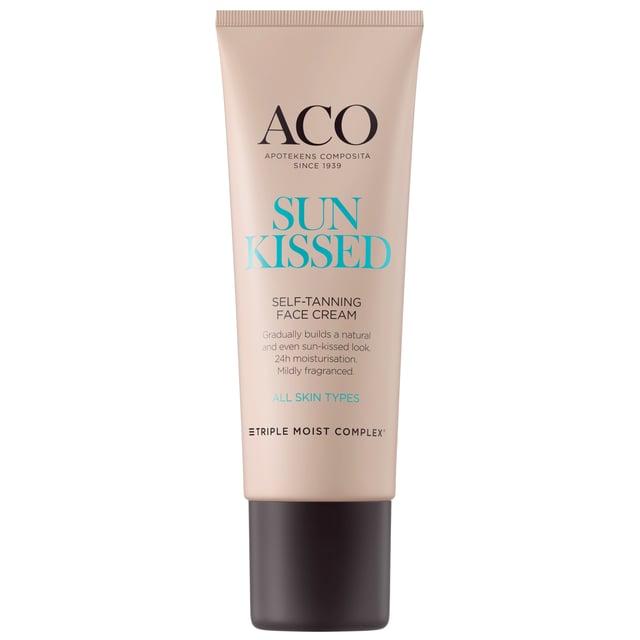 Aco Sunkissed Self-Tanning Face Cream Brun-Utan-Sol 50 ml