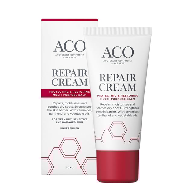 ACO Repair Cream Oparfymerad 30 ml