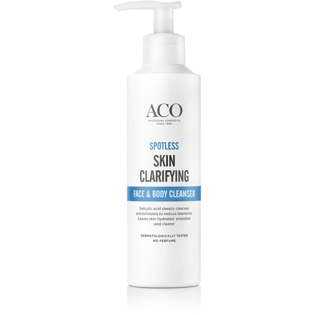 ACO Spotless Skin Clarifying Face & Body Cleanser 200 ml