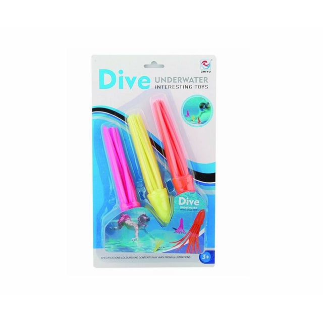 Suntoy Dyklek Bläckfisk 3 st