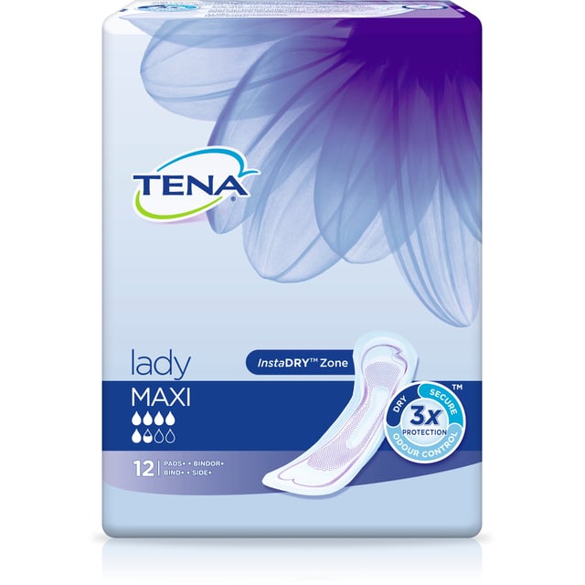 Tena Lady maxi vuxen incontinence 12 st