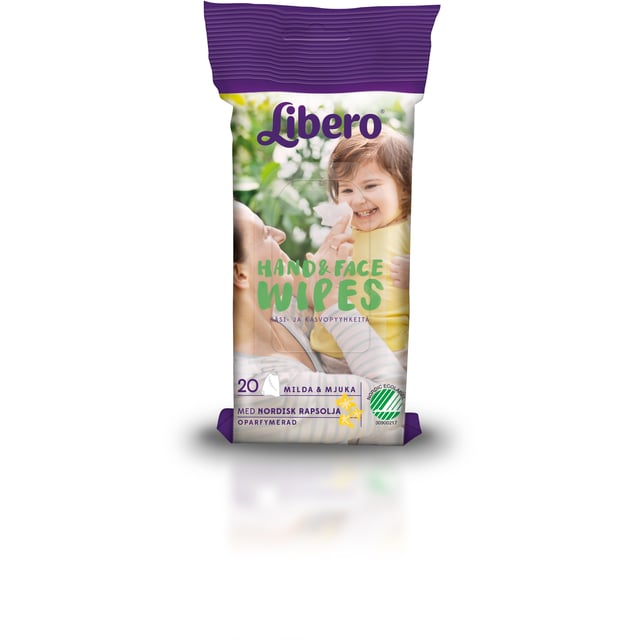 Libero Hand & ansiktsservetter 20 st