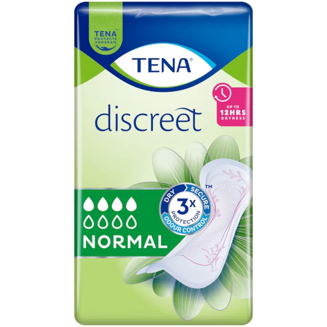 TENA Lady disc normal inkontinensskydd 12 st