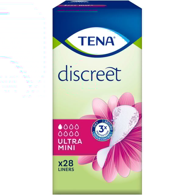 TENA Discreet Ultra Mini Inkontinensskydd 28 st