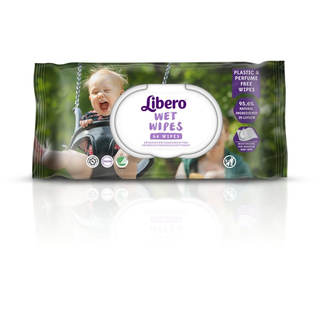 Libero Våtservetter 64 st
