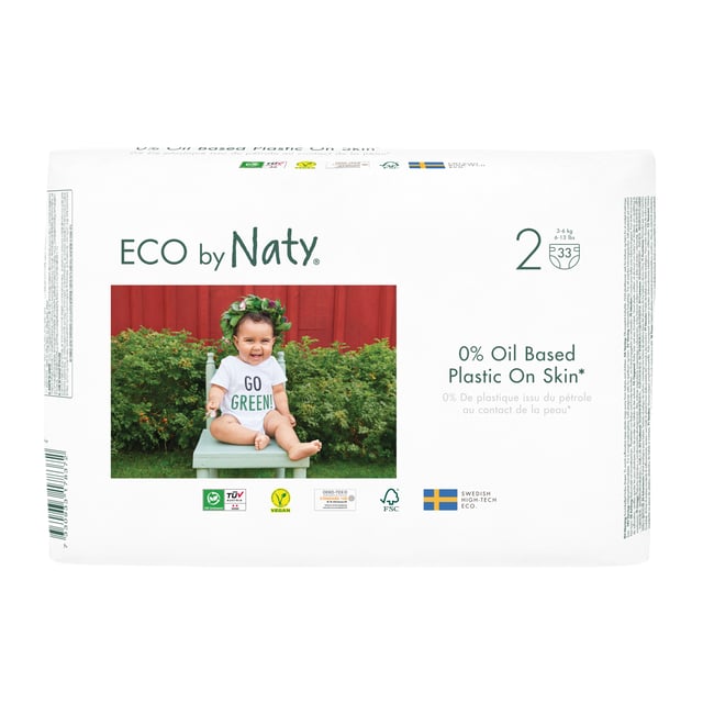 Naty Open Diaper Size 2 (3-6 KG) 33st