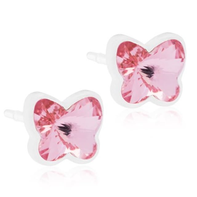 Blomdahl Örhängen MP Butterfly 5 mm Light Rose 1 par