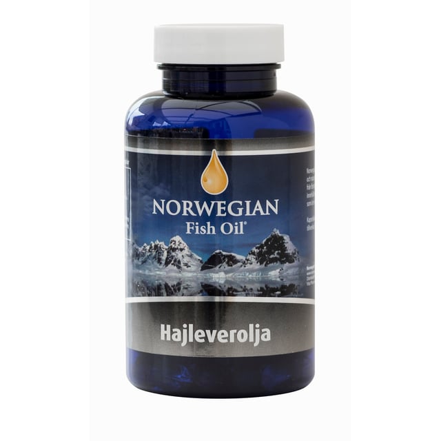 Norwegian Fish Oil Hajleverolja 120 kapslar