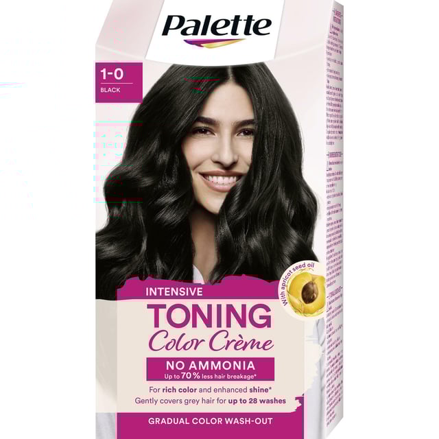 Palette 1-0 Toning Svart