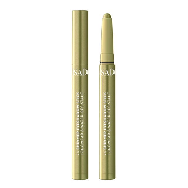 Isadora The Shimmer Eyeshadow Stick Longwear & Water-Resistant 45 Green Shimmer