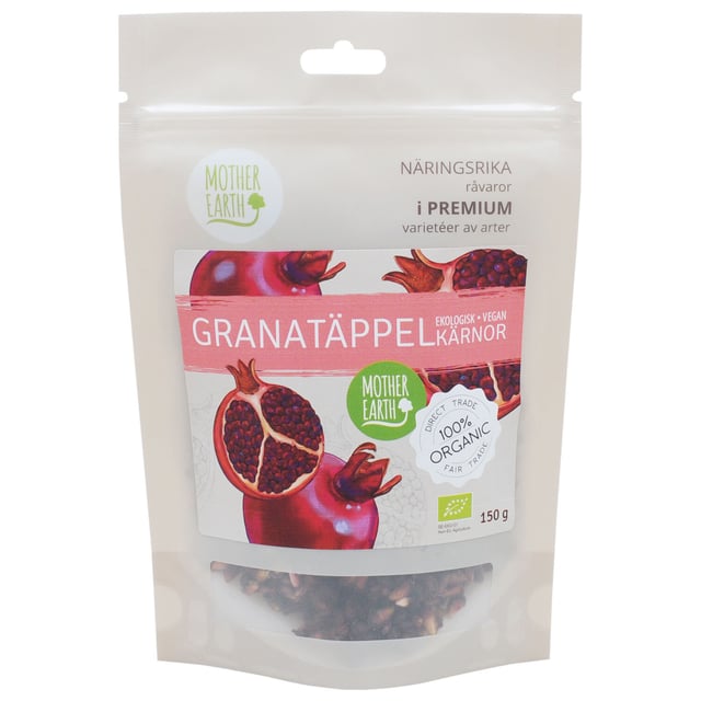 Mother Earth Ekologiska Granatäppelkärnor 150g