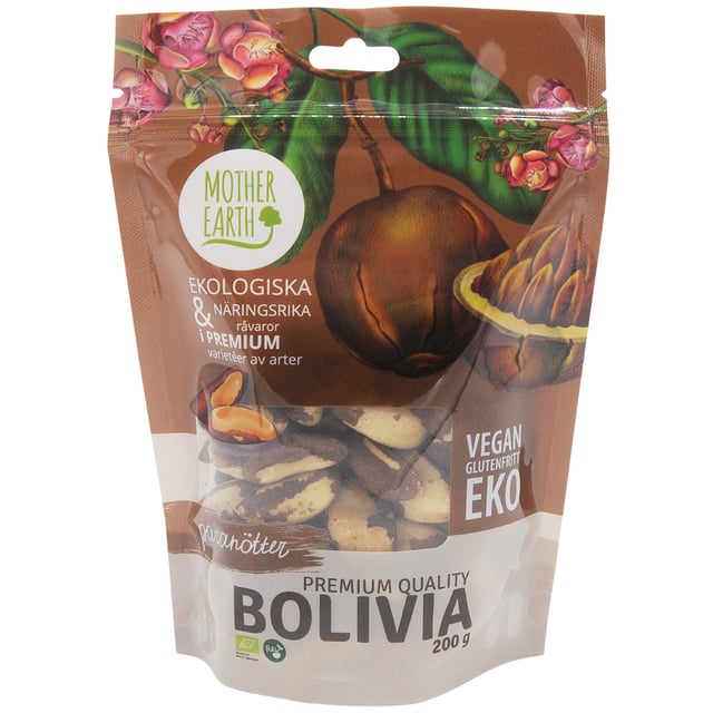 Mother Earth Paranötter Premium RAW & EKO 200g
