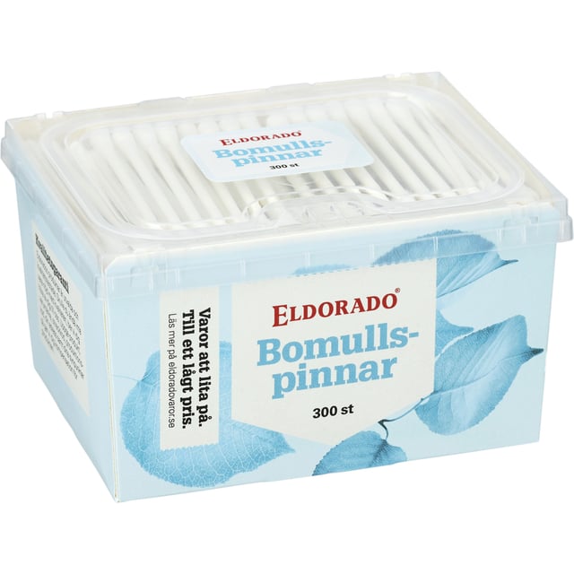 ELDORADO Bomullspinnar 300 st