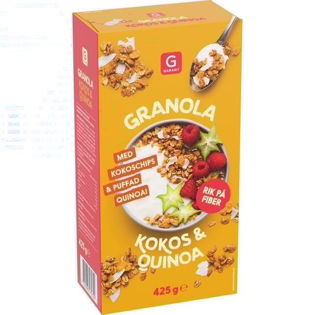 Garant Granola Kokos & Quinoa 425g