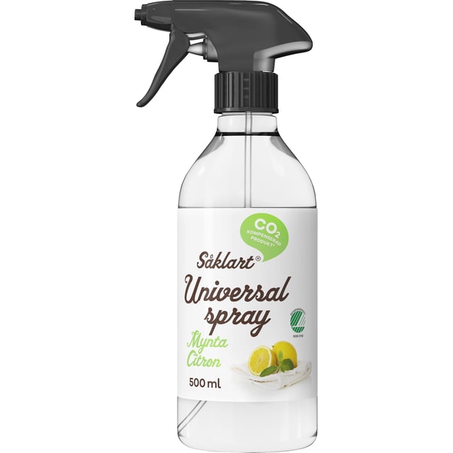 Såklart Universalspray Mynta Citron 500 ml