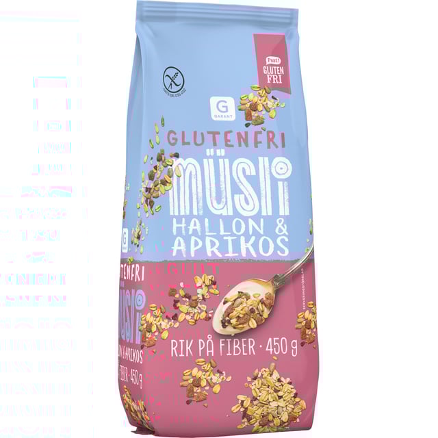Garant Müsli Hallon & Aprikos 450 g