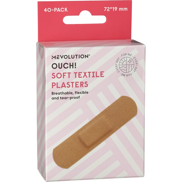 Mevolution Ouch! Soft Textile Plåster 40 st
