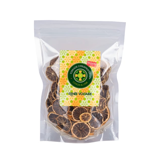 Renée Voltaire Torkade Citrusfrukter Citron & Lime 100g