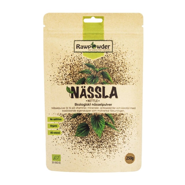 Rawpowder Nässelpulver 250 g EKO