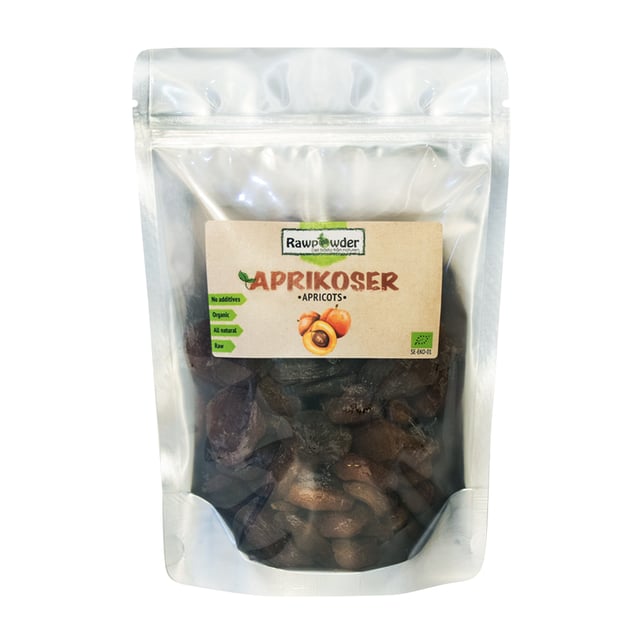 Rawpowder Aprikoser Osvavlade 500 g