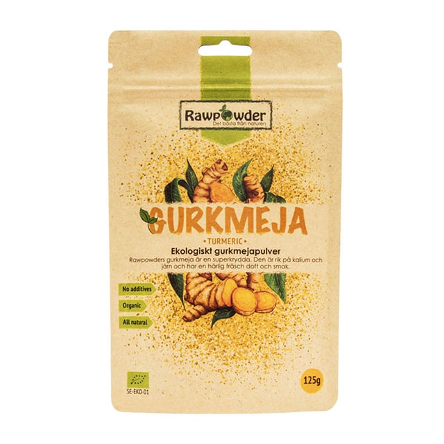 Rawpowder Gurkmeja 125 g