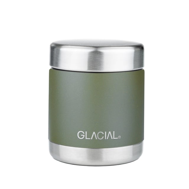 GLACIAL Food Jar Matte Forrest Green 450 ml