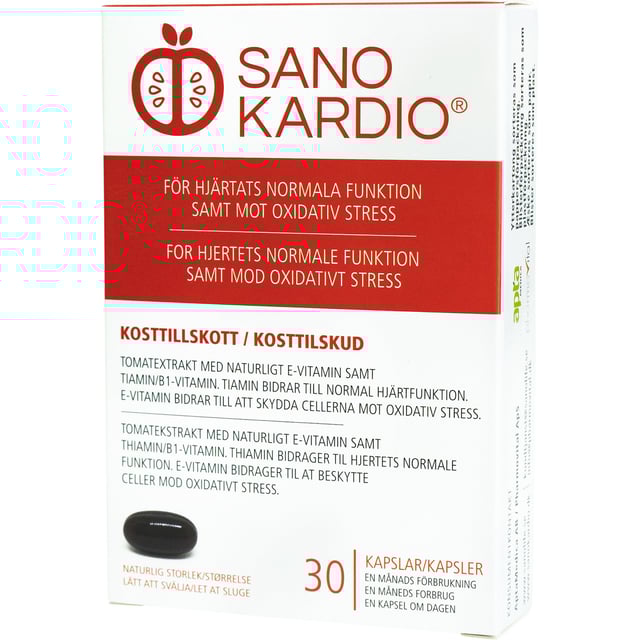 SanoKardio 30 kapslar