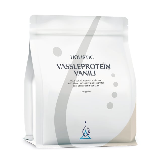 Holistic Vassleprotein Vanilj Zippåse 750 g