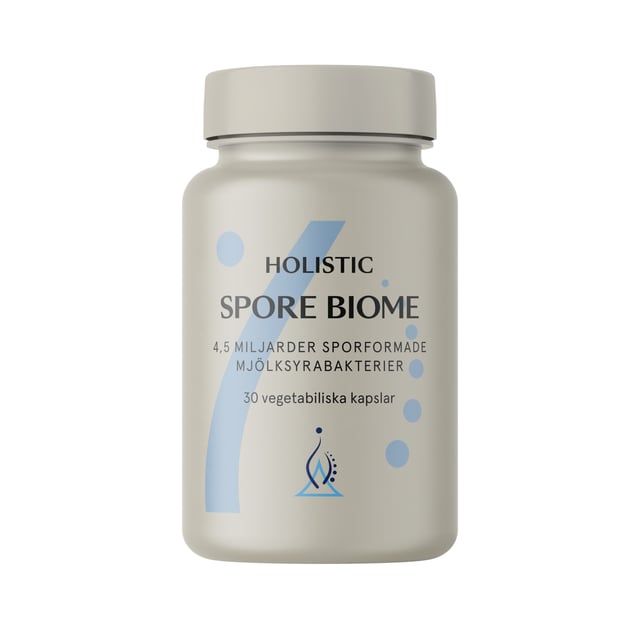 Holistic Spore Biome Sporformade Mjölksyrabakterier 30 vegetabiliska kapslar