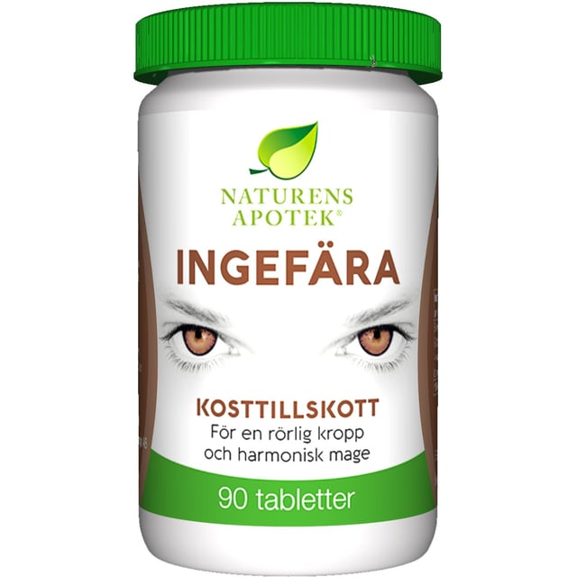 Naturens Apotek Ingefära 90 tabletter