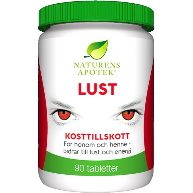 NATURENS APOTEK Lust 90 tabletter