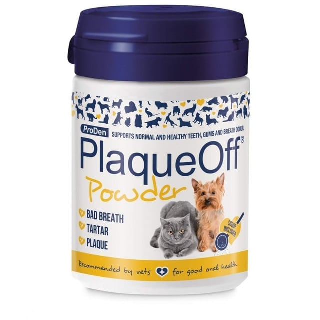 PlaqueOff Animal algpulver 180 g
