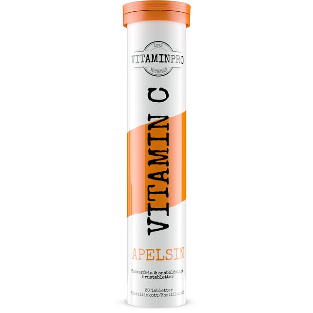 Vitaminpro C-vitamin Brus Apelsin 20 st
