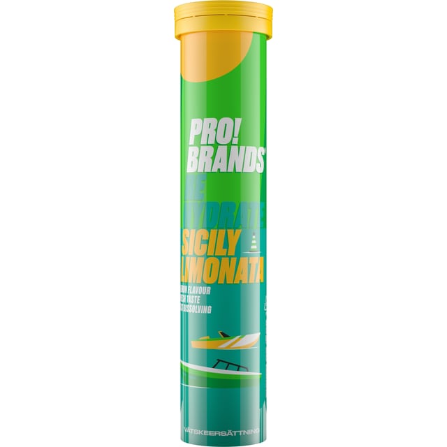 ProBrands Rehydrate Effervescent Sicily Limonata 20 tabletter