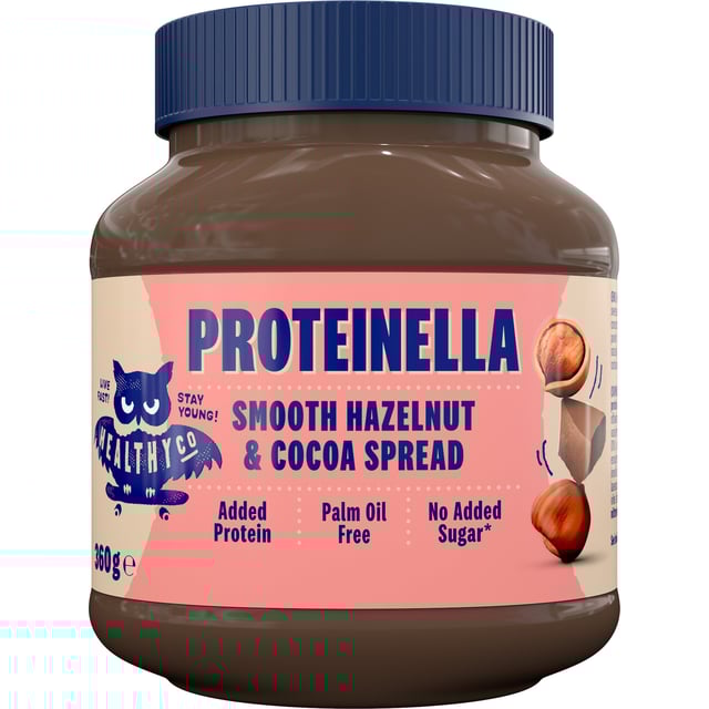 HealthyCo Proteinella Smooth Hazelnut & Cocoa Spread 360g