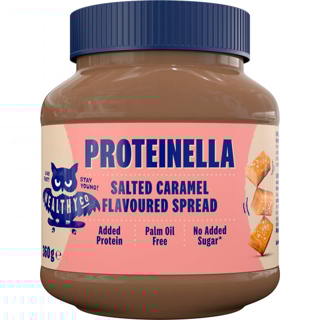 HealthyCo Proteinella Salted Caramel Flavoured Spread 360g
