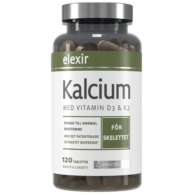Elexir Kalcium 120 tabletter