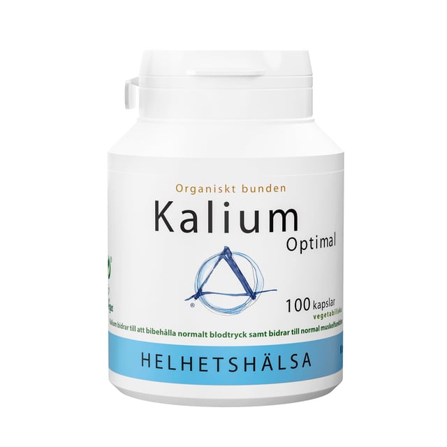 Helhetshälsa KaliumOptimal 280 mg 100 kapslar