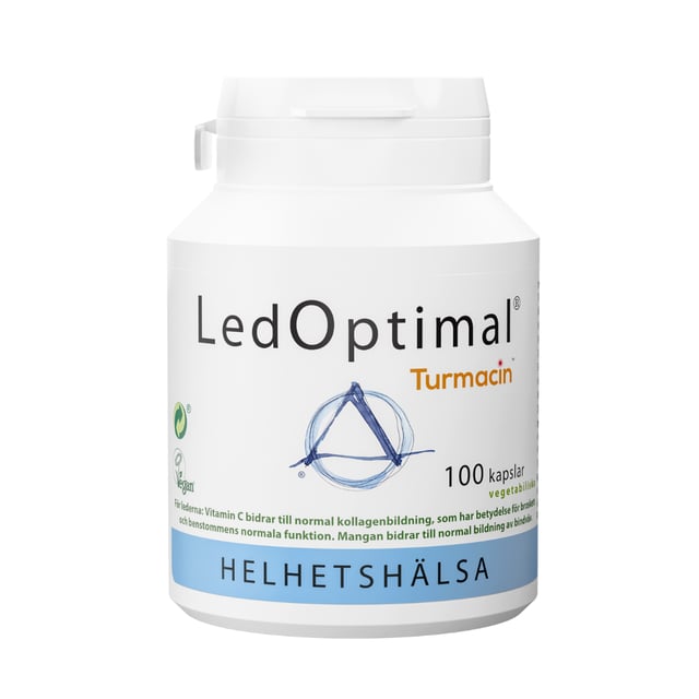 Helhetshälsa LedOptimal & Gurkmejaextrakt 100 kapslar