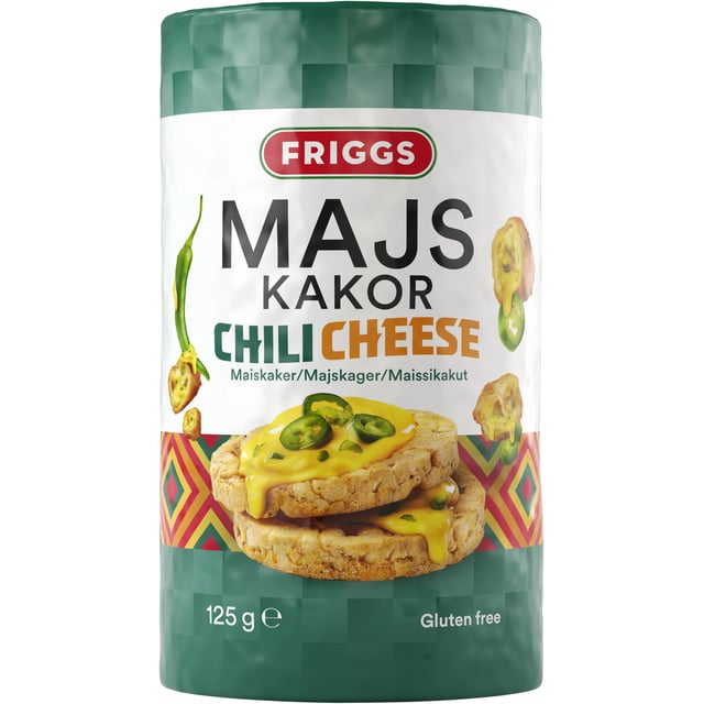 Friggs Majskakor ChiliCheese 125g