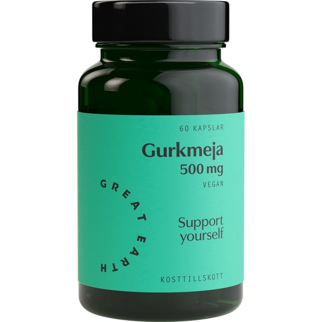 Great Earth Gurkmeja 500mg 60 kapslar