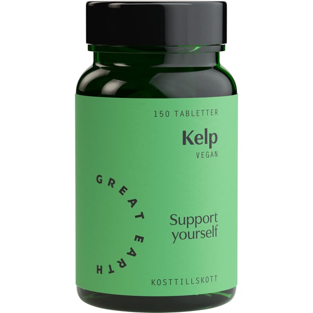 Great Earth Kelp 225µg 150 tabletter