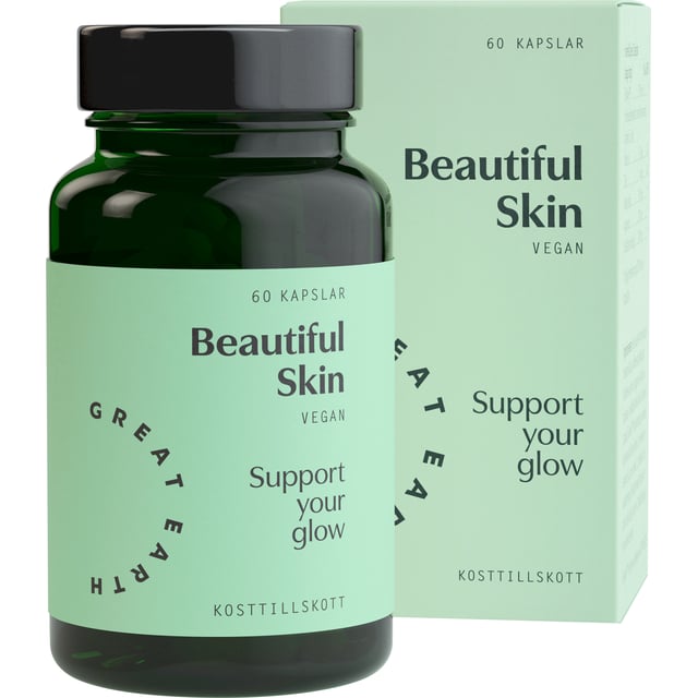 Great Earth Beautiful Skin 60 kapslar
