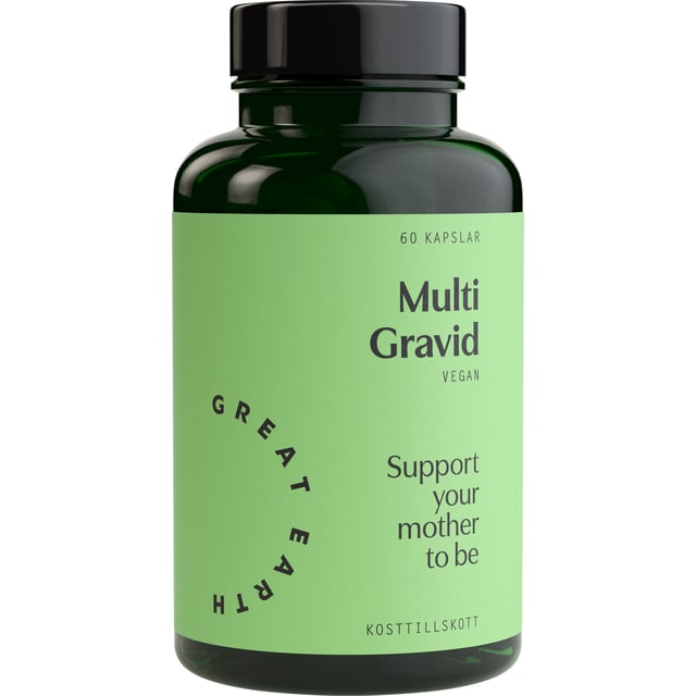 Great Earth Multi Gravid 60 kapslar